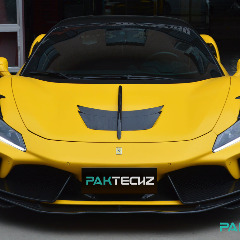 Ferrari F8 Paktechz Full Dry Carbon Aerodynamics kit