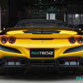 Ferrari F8 Paktechz Full Dry Carbon Aerodynamics kit