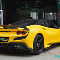 Ferrari F8 Paktechz Full Dry Carbon Aerodynamics kit