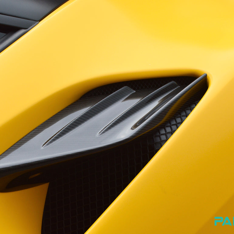 Ferrari F8 Paktechz Full Dry Carbon Aerodynamics kit
