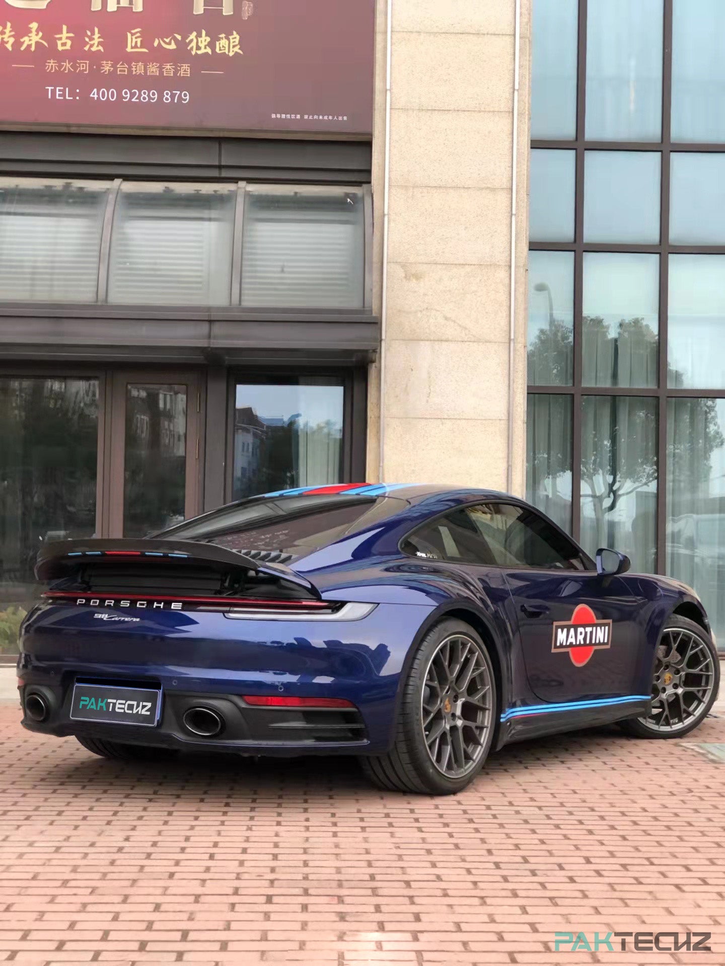 Paktechz Porsche 911 992.1 Carrera, Carrera S Full Dry Carbon Aerodynamics kit 2019-2024