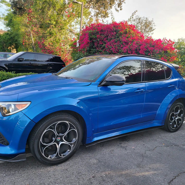 SD Carbon Partial Carbon Fiber Widebody Kit For Alfa Romeo Stelvio 2.0T