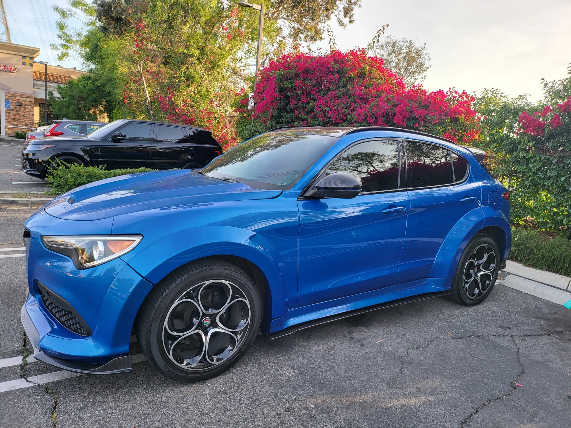 SD Carbon Partial Carbon Fiber Widebody Kit For Alfa Romeo Stelvio 2.0T