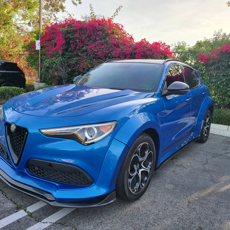 SD Carbon Partial Carbon Fiber Widebody Kit For Alfa Romeo Stelvio 2.0T