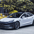CMST Tuning Carbon Fiber Front Bumper & Front Lip for Tesla Model 3 Ver.2 - Robot Bodykits