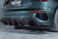 Karbel Pre-preg Carbon Fiber Rear Diffuser for Audi S3 A3 S-line 8Y