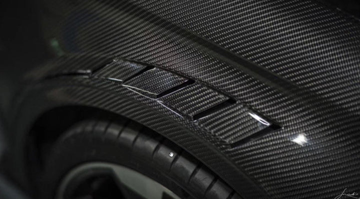 Karbel Carbon Dry Carbon Fiber Front Fenders for Audi RS3 8.5V 2017-2020 Sedan