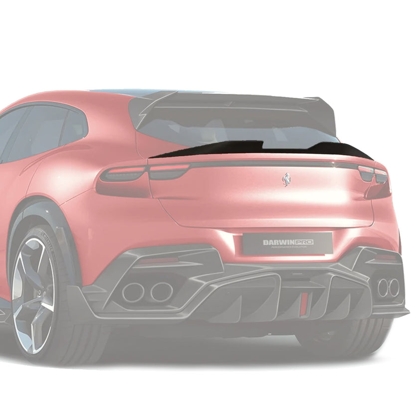 2023 - UP Ferrari Purosangue F175 Carbon Fiber Boot Spoiler Options Aftermarket Carbon Fiber Part / Bodykit - Robot Bodykits