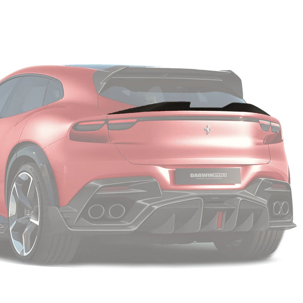 2023 - UP Ferrari Purosangue F175 Carbon Fiber Boot Spoiler Options Aftermarket Carbon Fiber Part / Bodykit - Robot Bodykits