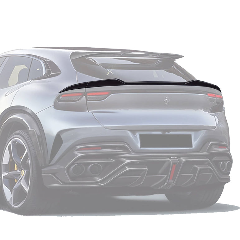 2023 - UP Ferrari Purosangue F175 Carbon Fiber Boot Spoiler Options Aftermarket Carbon Fiber Part / Bodykit - Robot Bodykits
