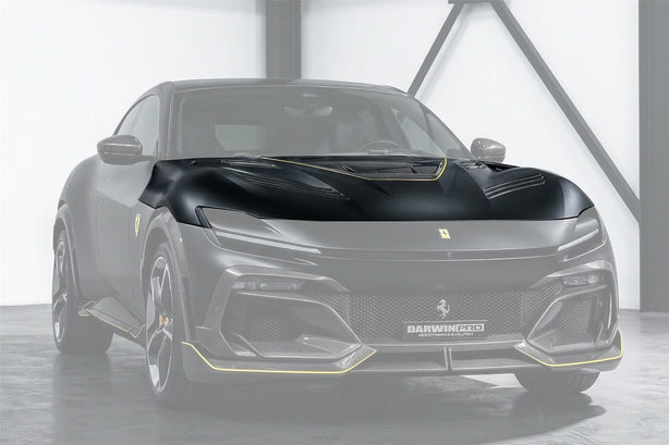 2023 - UP Ferrari Purosangue F175 Carbon Fiber Hood DarwinPRO iMP Design Aftermarket Carbon Fiber Part / Bodykit - Robot Bodykits