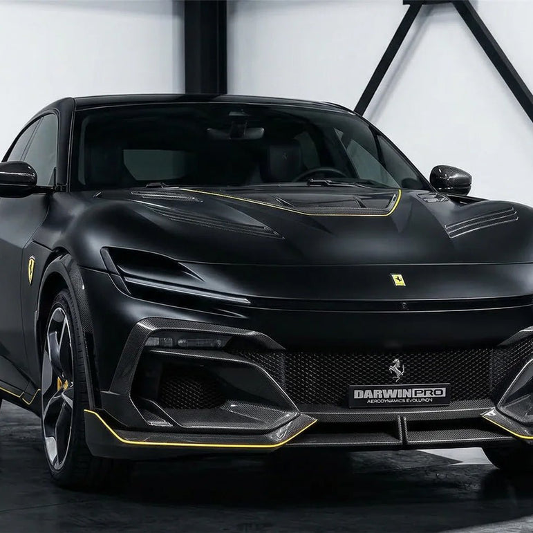 2023 - UP Ferrari Purosangue F175 Carbon Fiber Hood DarwinPRO iMP Design Aftermarket Carbon Fiber Part / Bodykit - Robot Bodykits