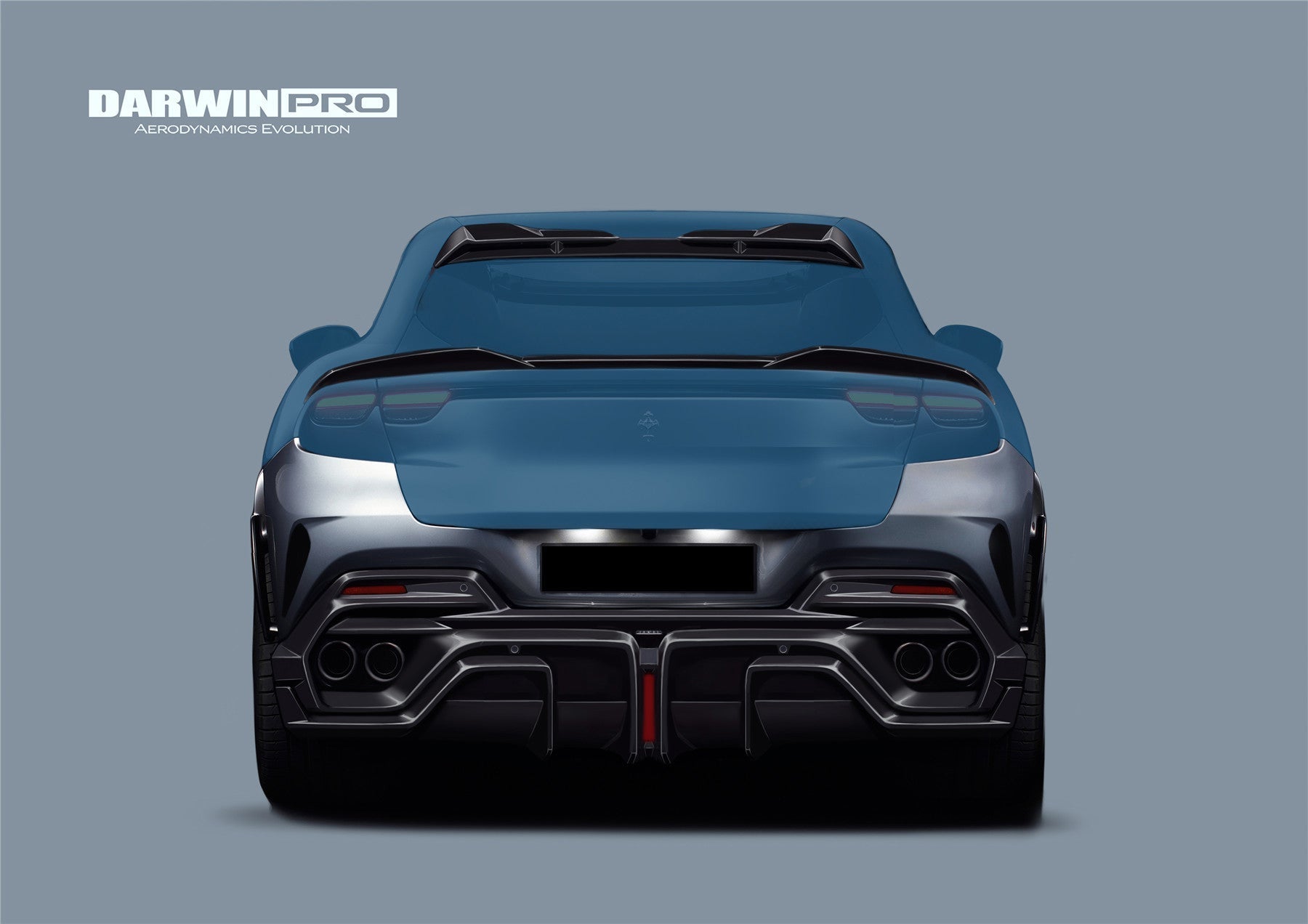 2023 - UP Ferrari Purosangue F175 Carbon Fiber Roof Spoiler Options Aftermarket Carbon Fiber Part / Bodykit - Robot Bodykits