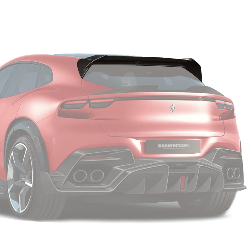 2023 - UP Ferrari Purosangue F175 Carbon Fiber Roof Spoiler Options Aftermarket Carbon Fiber Part / Bodykit - Robot Bodykits