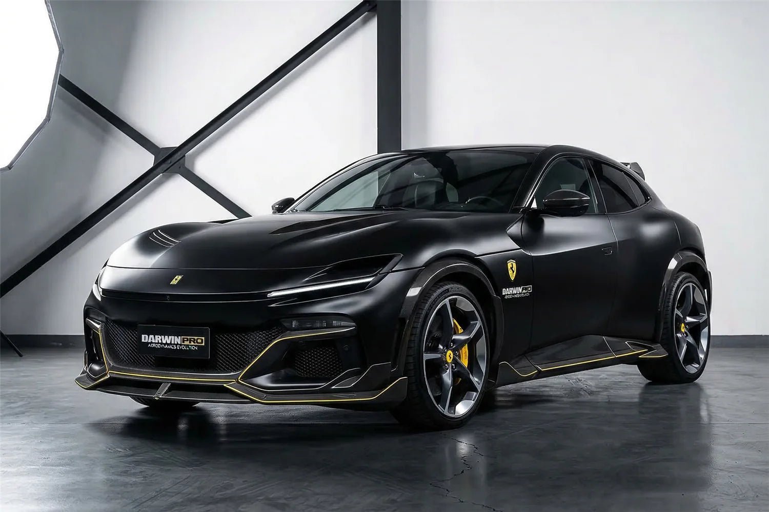 2023 - UP Ferrari Purosangue F175 Carbon Fiber Soft Body Kit DarwinPRO iMP Design Aftermarket Carbon Fiber Part / Bodykit - Robot Bodykits