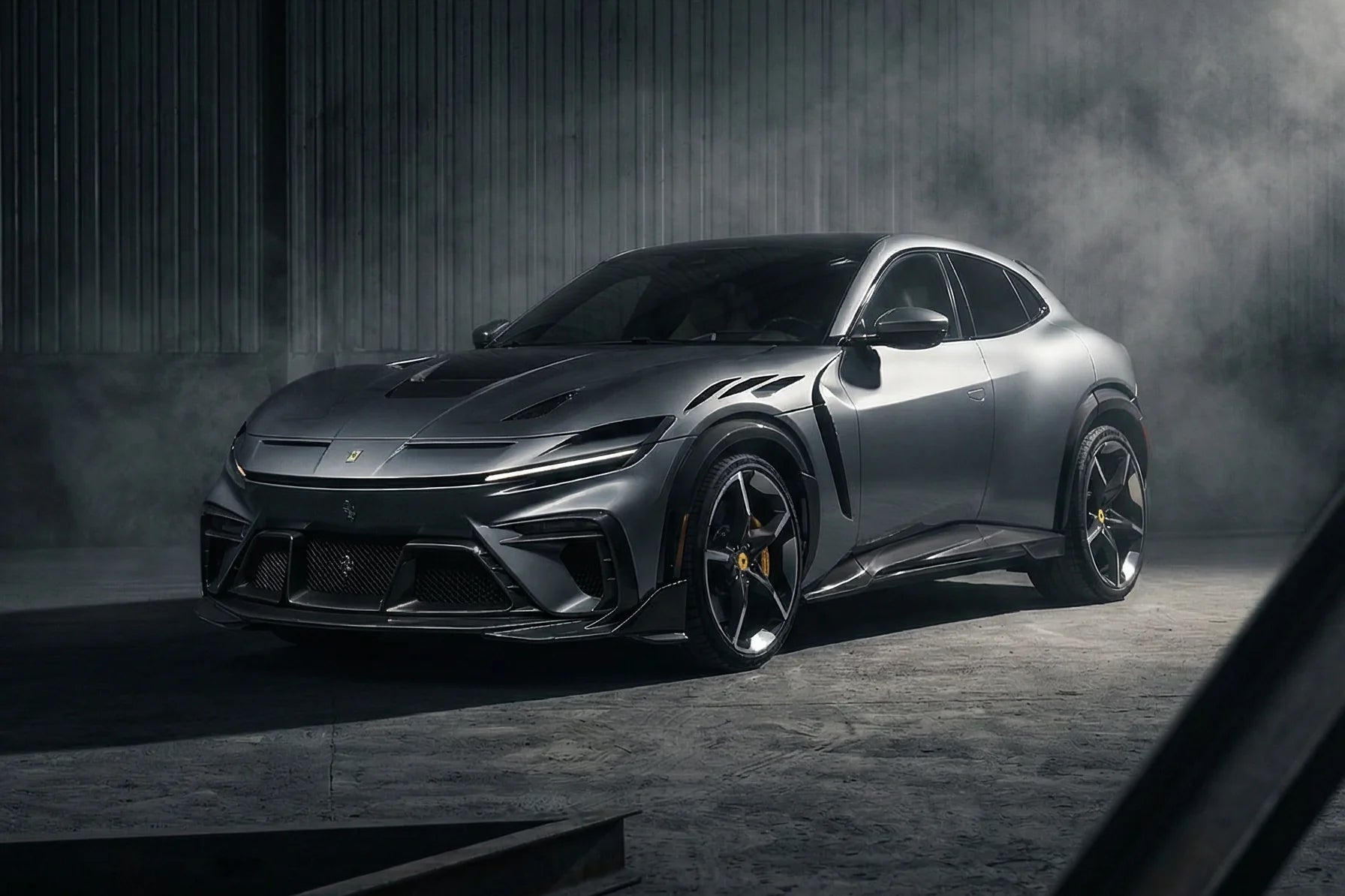 2023 - UP Ferrari Purosangue F175 Partial Carbon Fiber Body Kit DarwinPRO iMP Design Aftermarket Carbon Fiber Part / Bodykit - Robot Bodykits