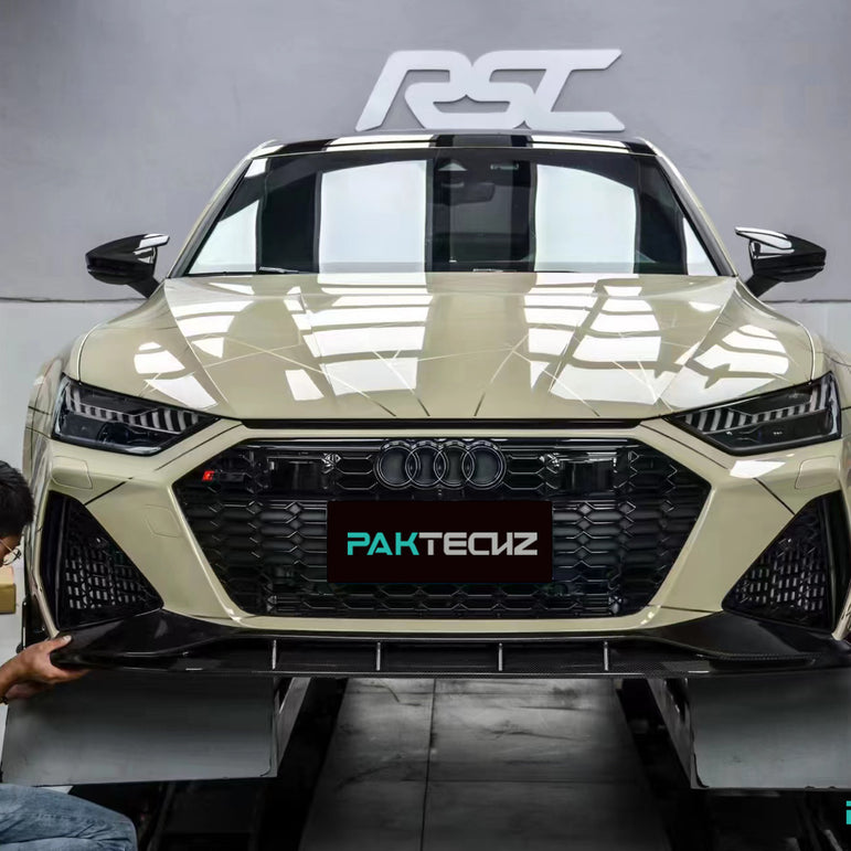 Audi RS7 C8 Paktechz Full Dry Carbon Aerodynamics kit - Robot Bodykits