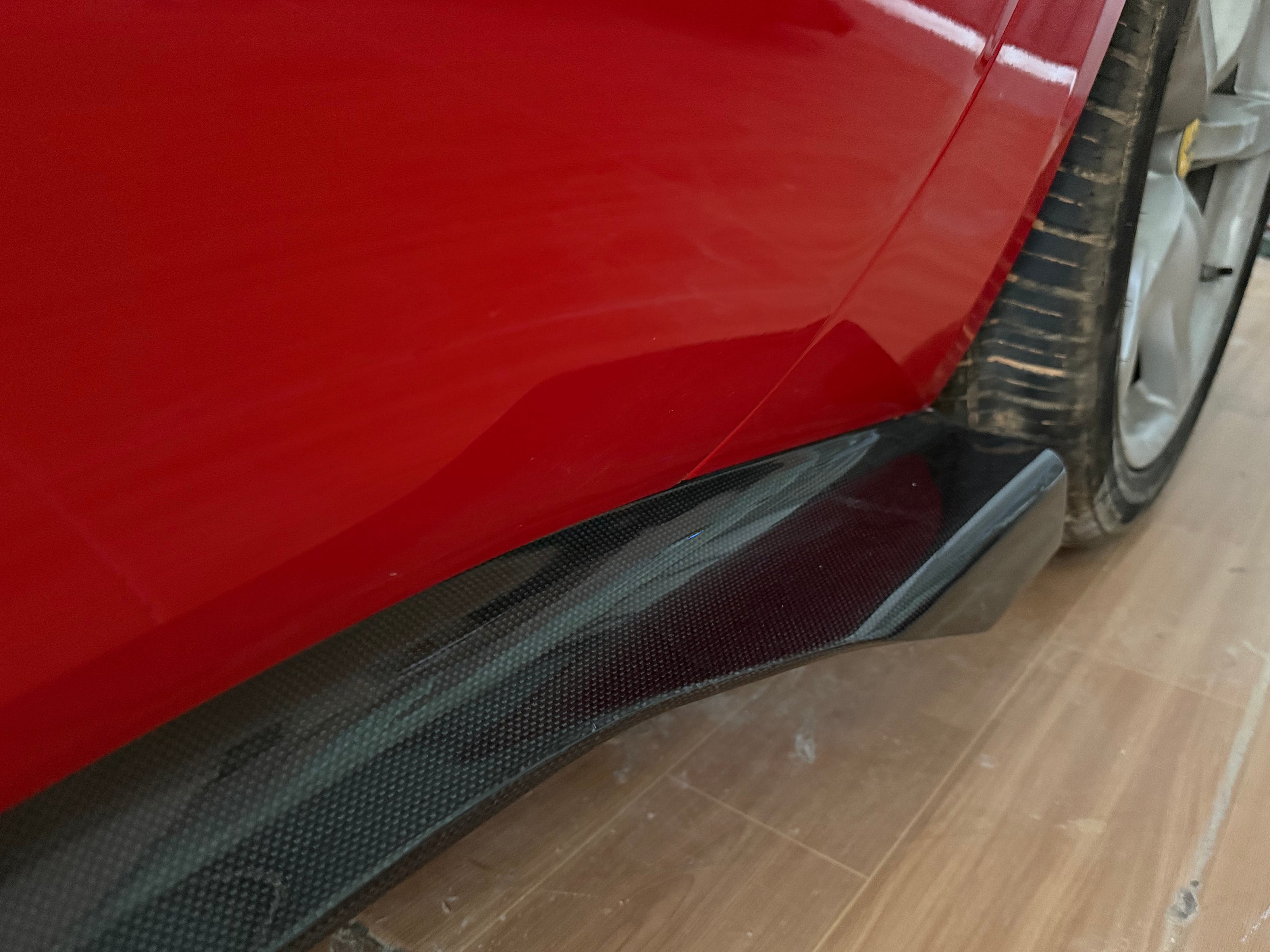 Ferrari 812 Superfast / GTS to Competizione Style Carbon Fibre Front End + Side Skirt Conversion (Aftermarket)