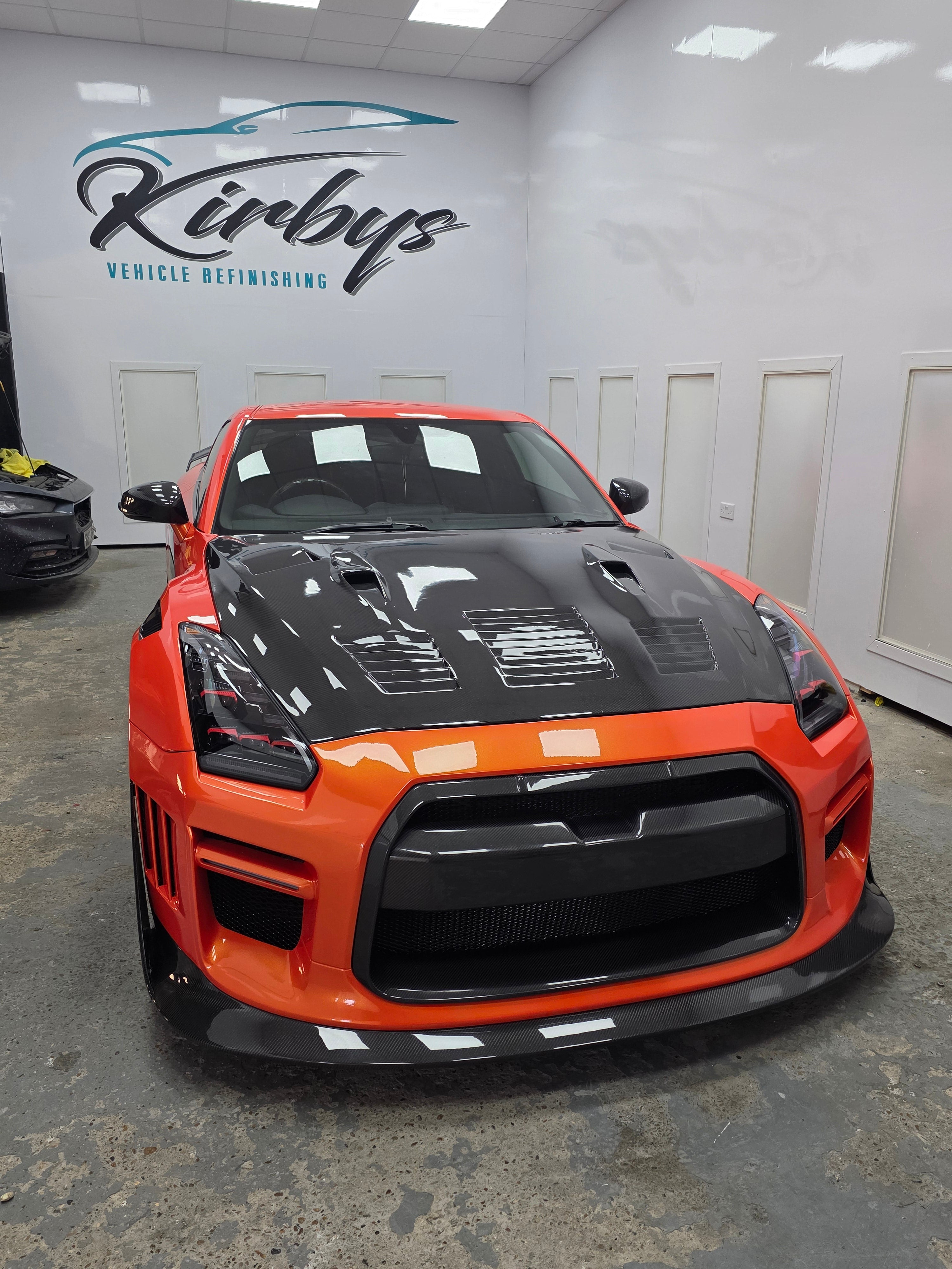 Robot Craftsman Nissan GTR Body Kit (R35) Fibre Glass Reinforced Plastic Complete Body Kit (FRP)