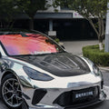 Robot Craftsman Tesla Model 3 “HACKER” Front Bumper & Front Lip (2017–2023 pre-facelift)