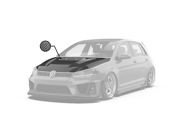 Robot Craftsman Volkswagen Golf / GTI / Golf R MK7 MK7.5 Hood / Bonnet
