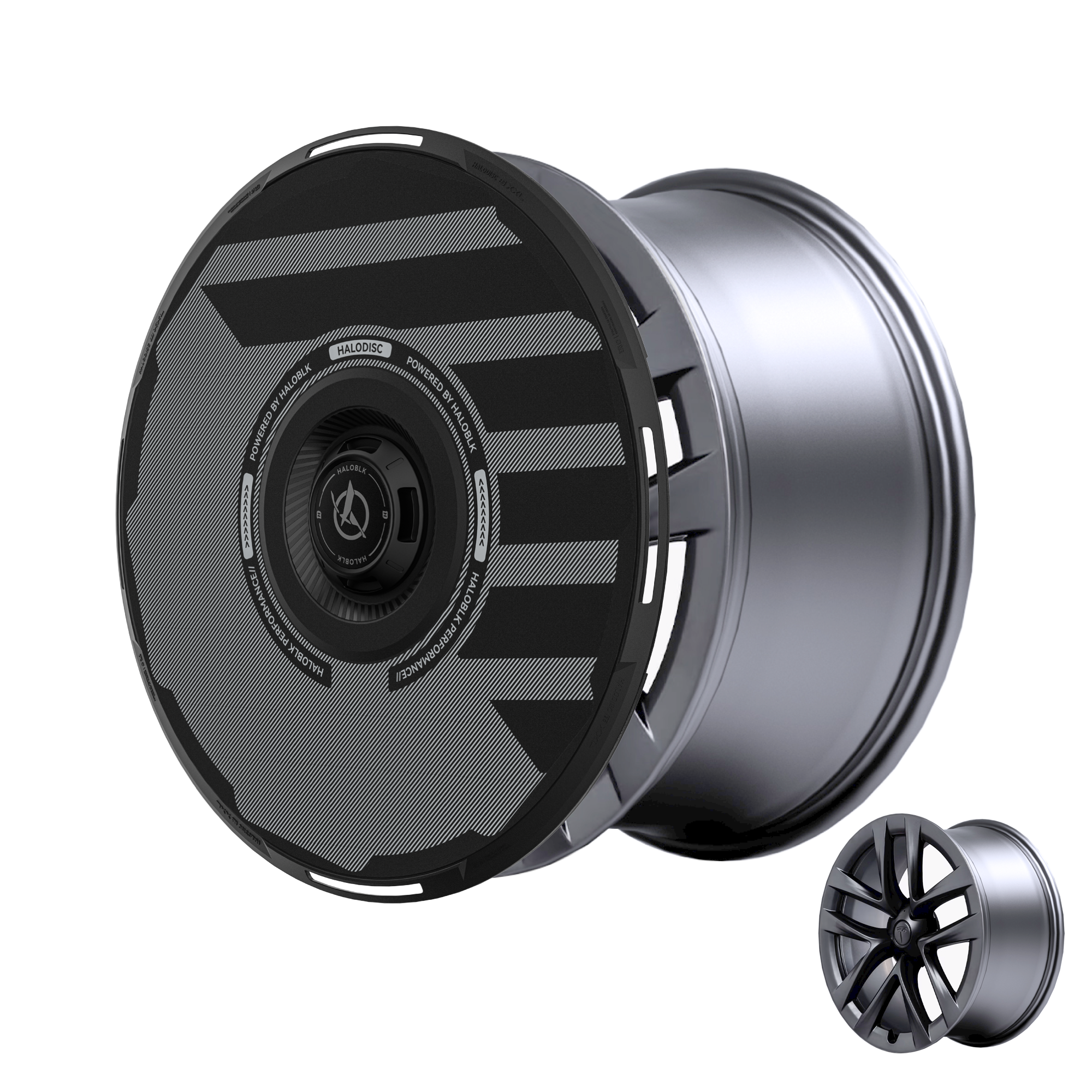 HALODISC 2 Tesla Wheel Covers丨H-Industry