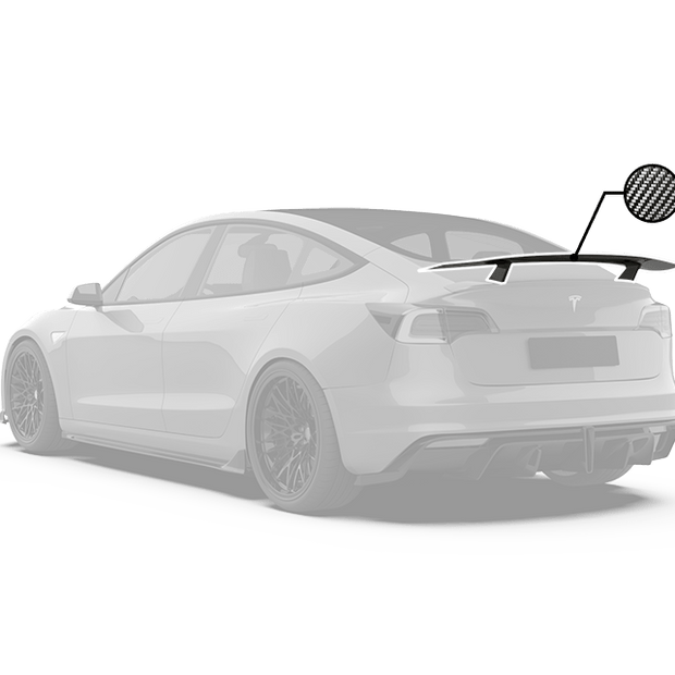 Robot Craftsman Tesla Model 3 "Crypton" GT Spoiler