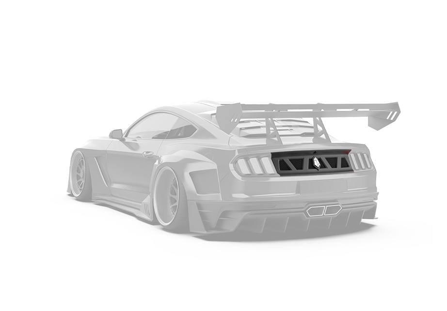 Robot Craftsman Ford Mustang Dusk Rear Boot Lid