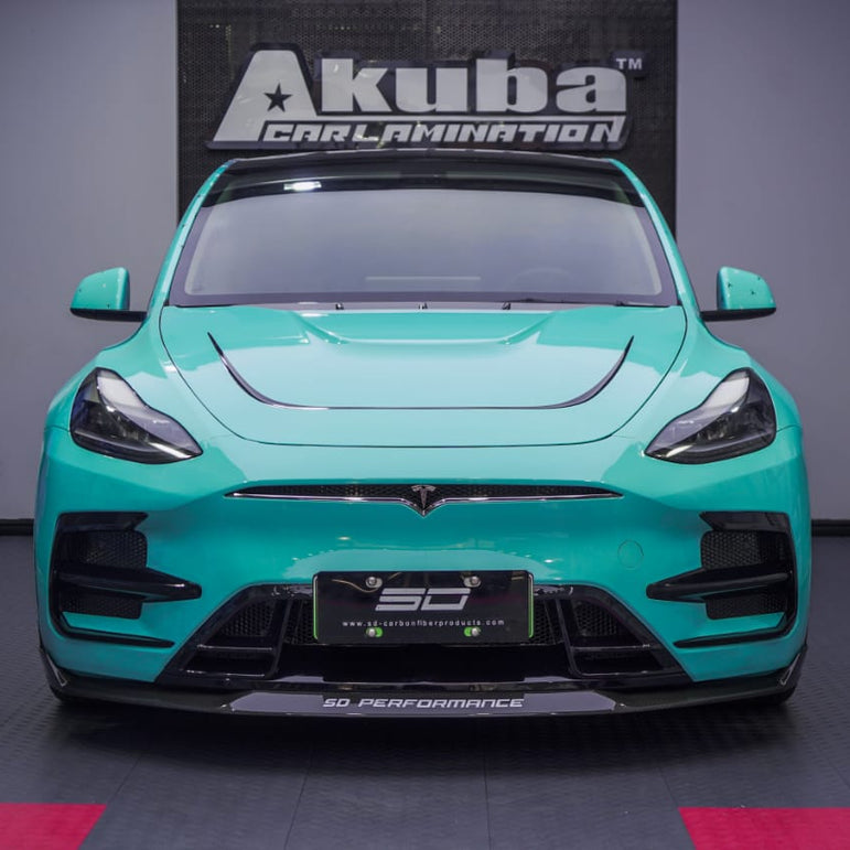 SD Carbon Tesla Model Y Full Plastic or Dry Carbon Narrowbody Bodykit