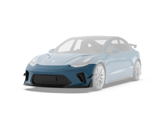 Robot Craftsman Tesla Model 3 “HACKER” Front Bumper & Front Lip