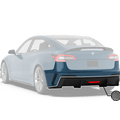 Robot Craftsman Tesla Model 3 “HACKER” Rear Bumper & Diffuser  (2017–2023 pre-facelift)