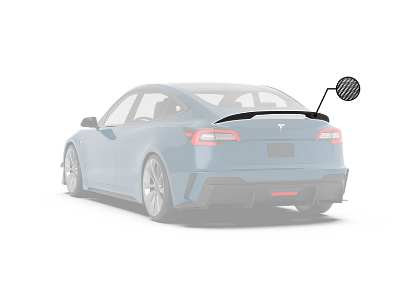 Robot Craftsman Widebody Tesla Model 3 “HACKER” Spoiler Options
