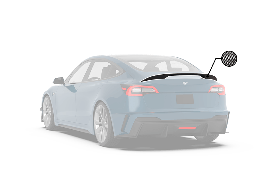 Robot Craftsman Widebody Tesla Model 3 “HACKER” Spoiler Options
