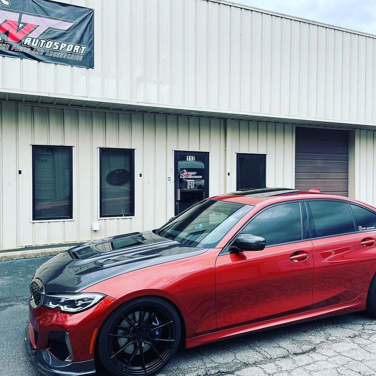 CMST Tuning Carbon Fiber Glass Transparent Hood Bonnet for BMW 3 Series G20 G28 330i M340i - Robot Bodykits