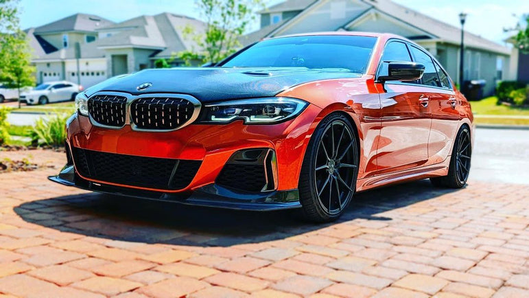 CMST Tuning Carbon Fiber Glass Transparent Hood Bonnet for BMW 3 Series G20 G28 330i M340i - Robot Bodykits