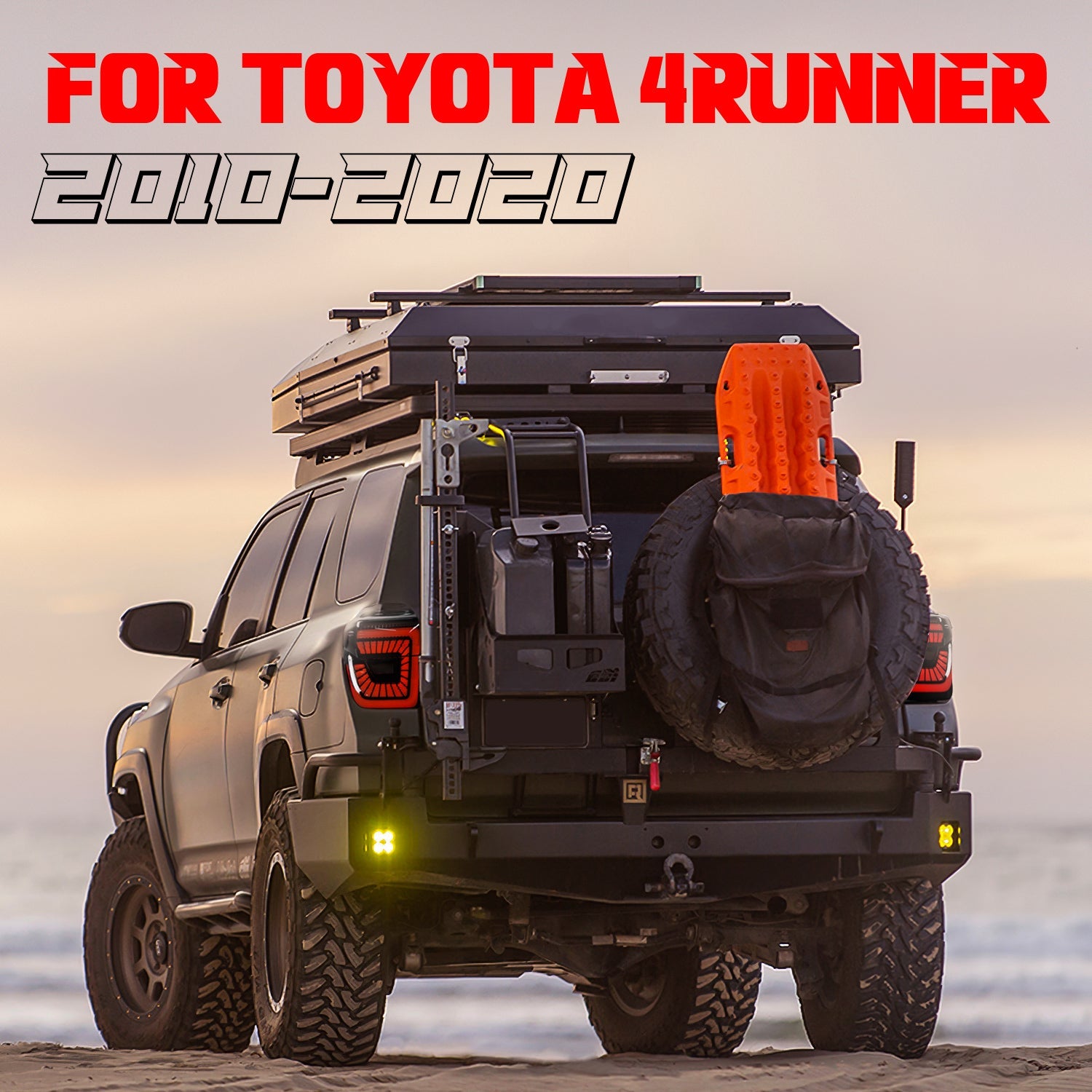 Full LED Tail Lights Assembly For Toyota 4Runner 2014-2021