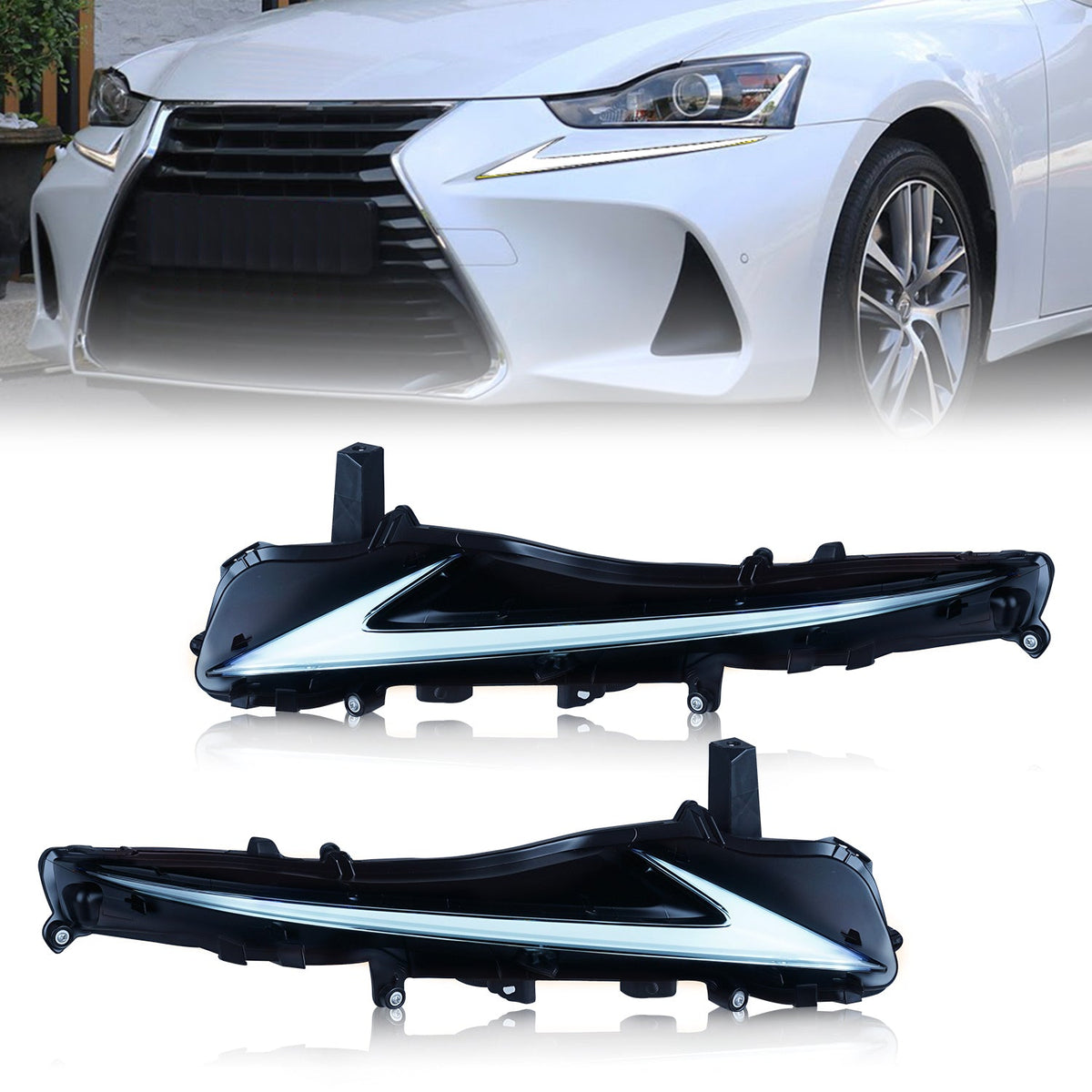 LED Daytime Running Light For Lexus IS250 2016-2022