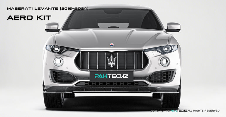 Maserati Levante Paktechz Full Dry Carbon Aerodynamics kit