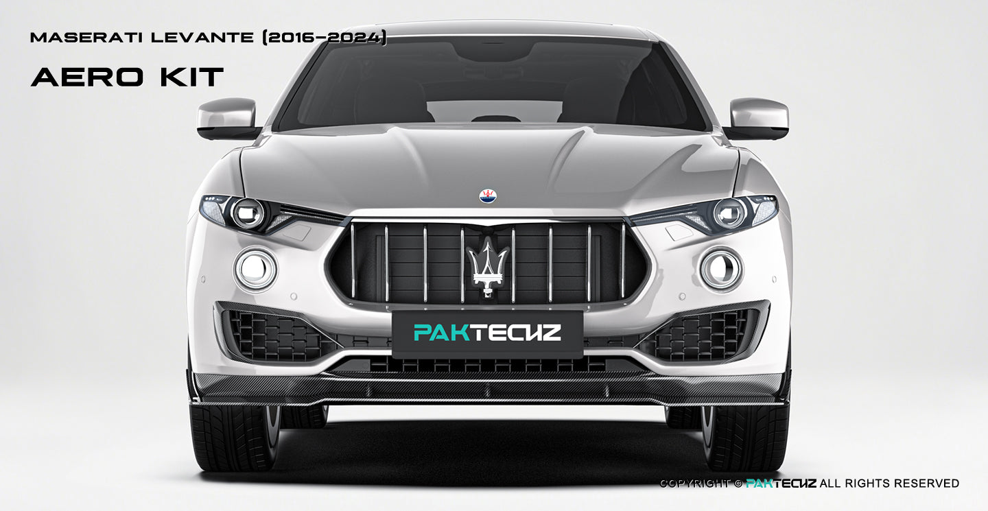 Maserati Levante Paktechz Full Dry Carbon Aerodynamics kit