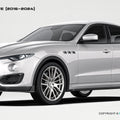Maserati Levante Paktechz Full Dry Carbon Aerodynamics kit