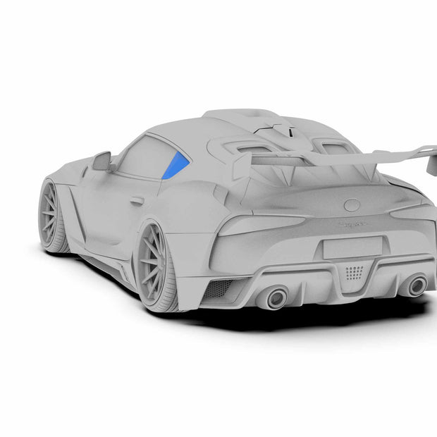 Robot Craftsman Toyota GR Supra Side Window Cover