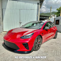 Robot Craftsman Tesla Model 3 “HACKER” Front Bumper & Front Lip (2017–2023 pre-facelift)