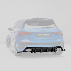 Audi RS3 8Y Sportback Carbon Fiber Rear Diffuser