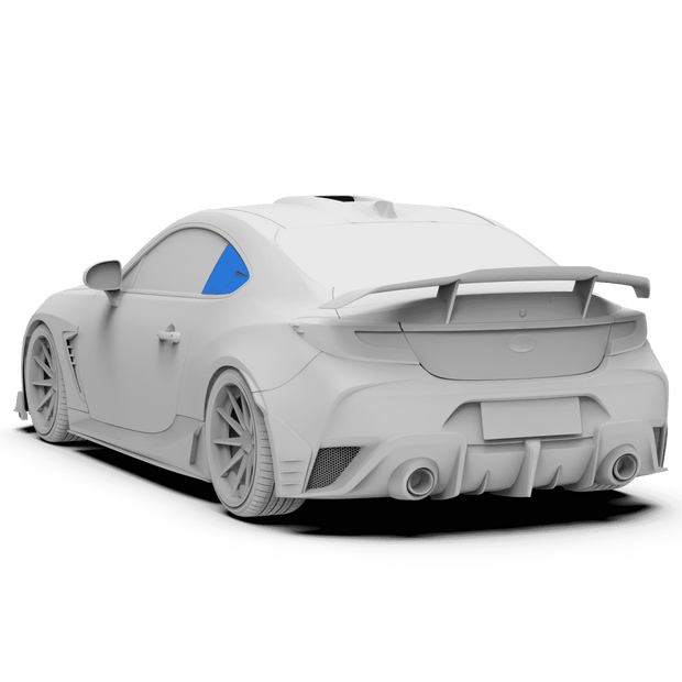 Robot Craftsman Toyota GR86 / BRZ Rear Window Panel Trim