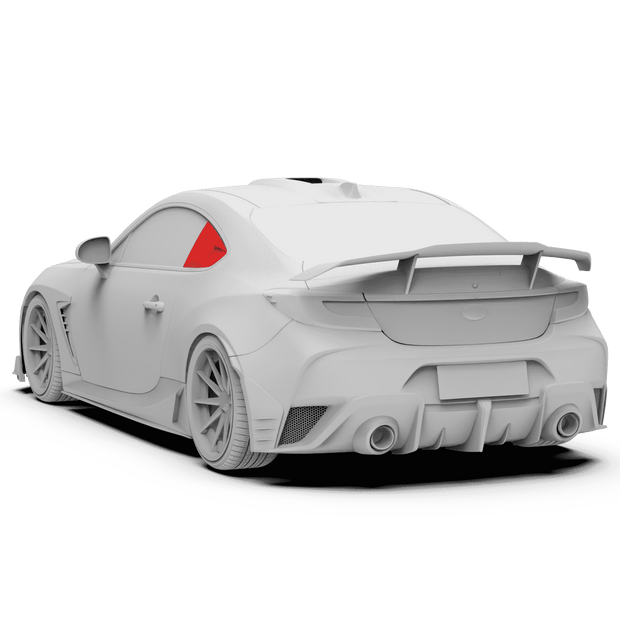 Robot Craftsman Toyota GR86 / BRZ Rear Window Panel Trim