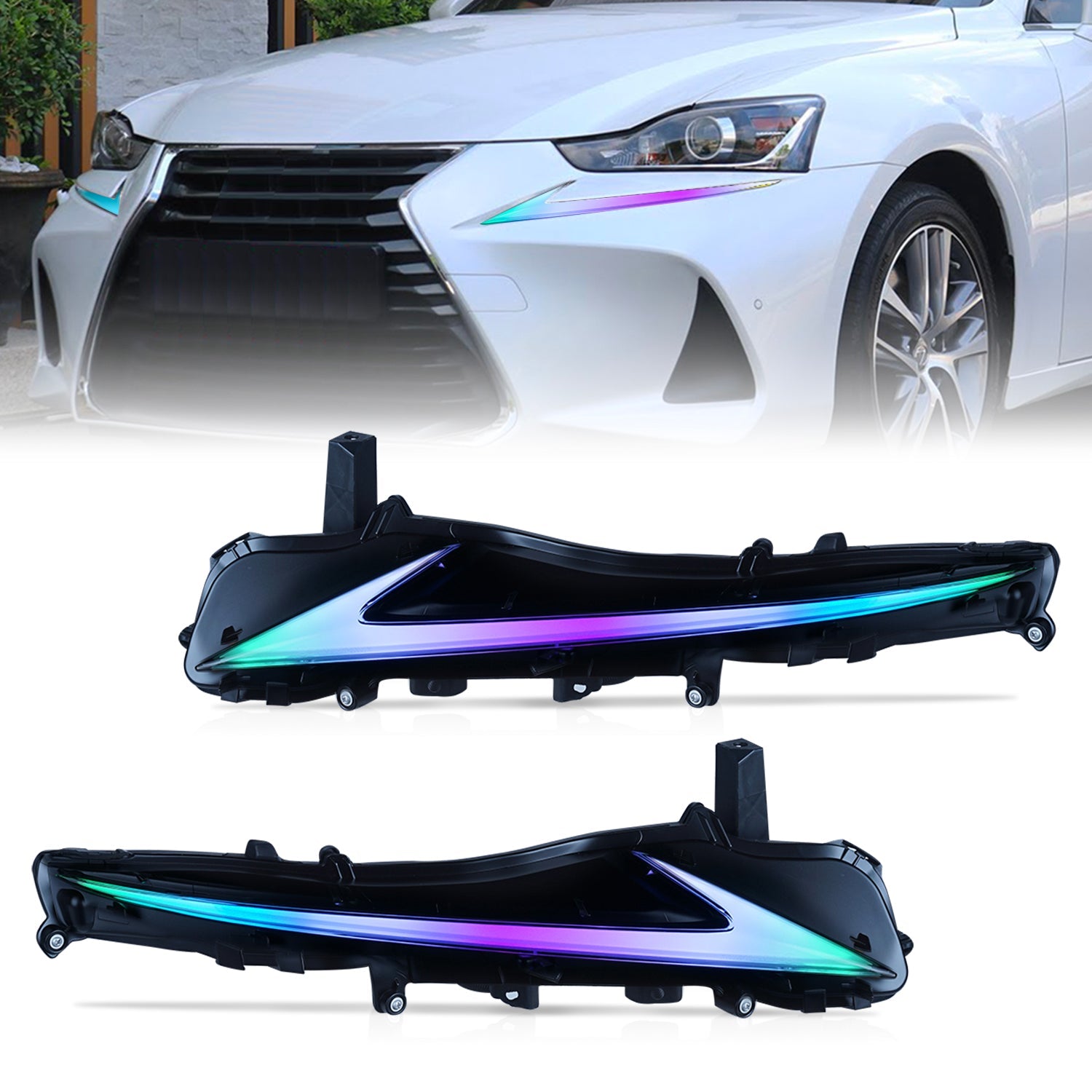 LED Daytime Running Light For Lexus IS250 2016-2022