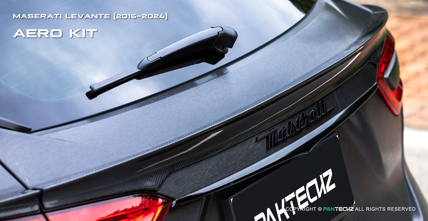 Maserati Levante Paktechz Full Dry Carbon Aerodynamics kit