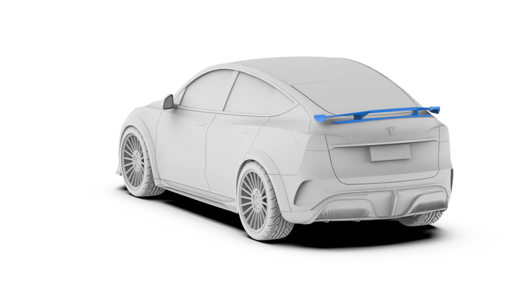 Robot Craftsman Tesla Model Y Starship Spoilers