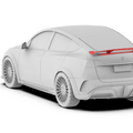 Robot Craftsman Tesla Model Y Starship Spoilers