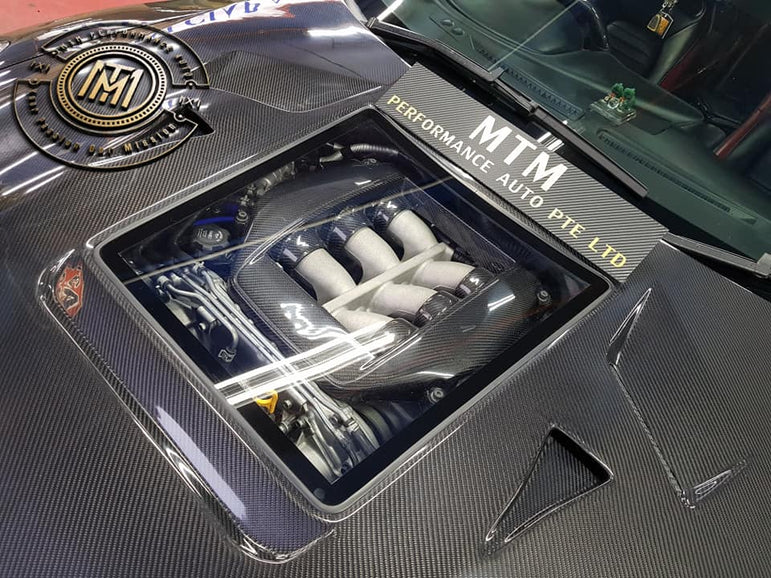 CMST Carbon Fiber Engine Cover for Nissan GTR GT-R R35 2008-2016 - Robot Bodykits